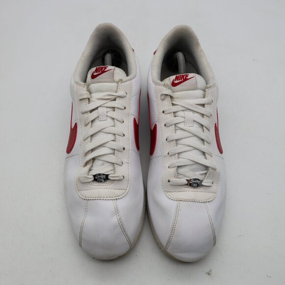 Nike Cortez Forrest Gump Leather White Red Blue Men's 13 Sneakers 819719-103 - Picture 2 of 11